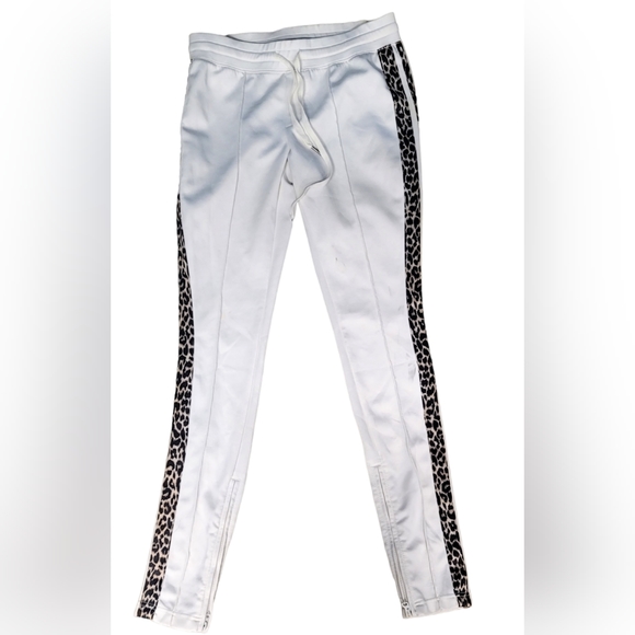 PAM & GELA | Track Pants with 2 Leopard Stripes | Petite One Size Fits All - Picture 2 of 4